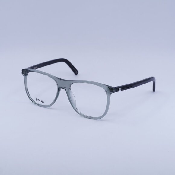 Dior DIORESSENTIALO S3I 4500 Eyeglasses Transparent Grey 55mm Square Frame - Picture 7 of 10